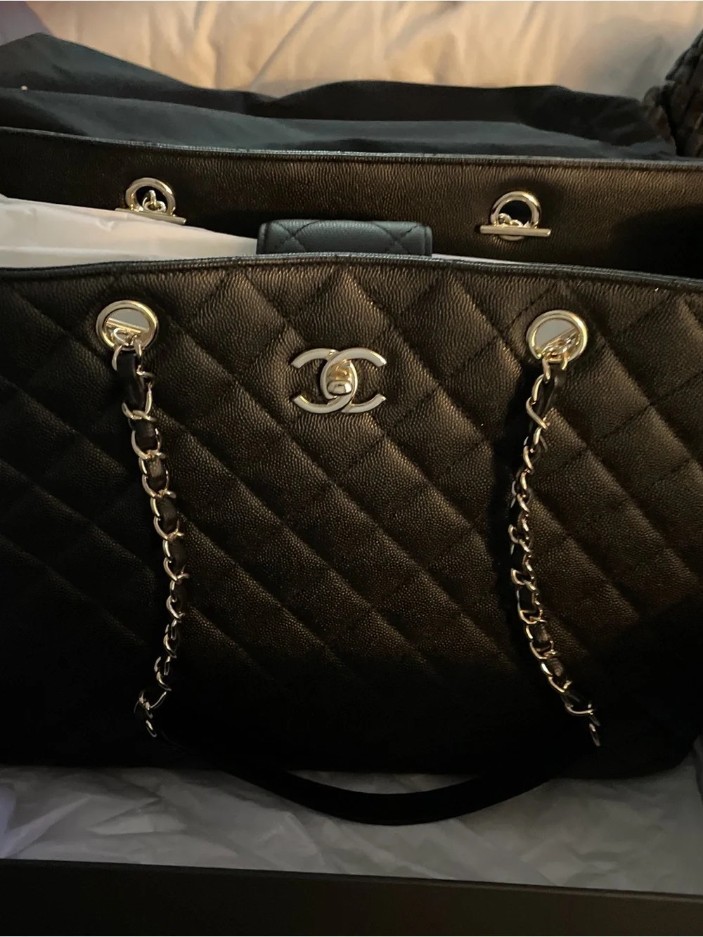 CHANEL classic tote